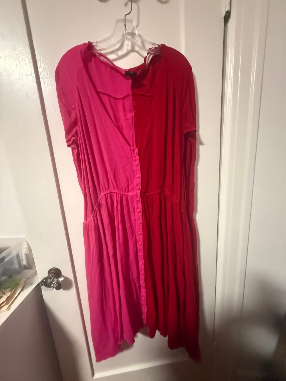 Tamara Malas Penelope Dress Hot Pink/Cherry 18/20 Like New